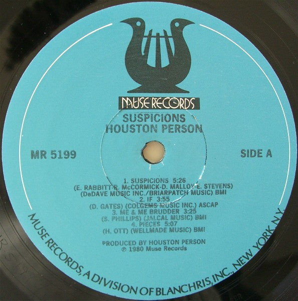Houston Person - Suspicions - LP