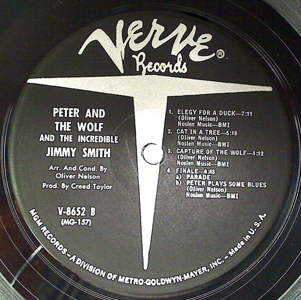 The Incredible Jimmy Smith* - Peter And The Wolf - LP