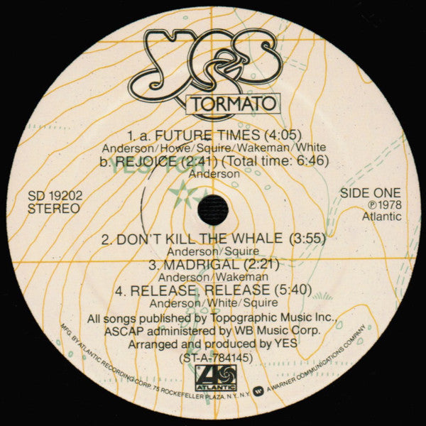 Yes - Tormato - LP