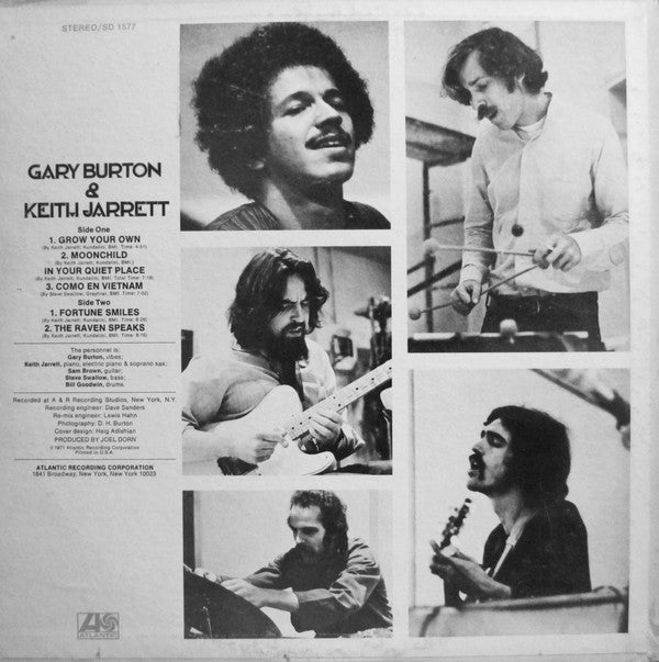 Gary Burton & Keith Jarrett - Gary Burton & Keith Jarrett - LP