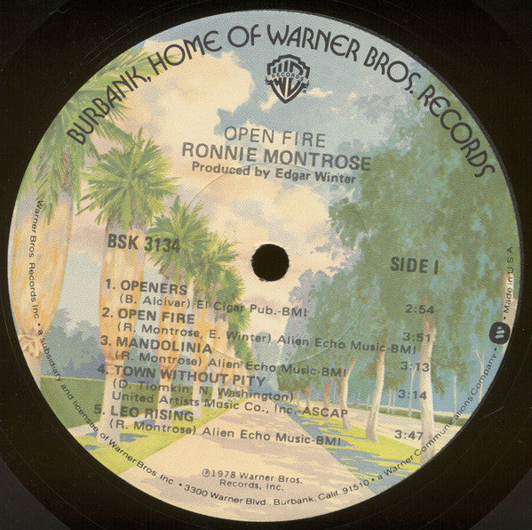 Ronnie Montrose - Open Fire - LP