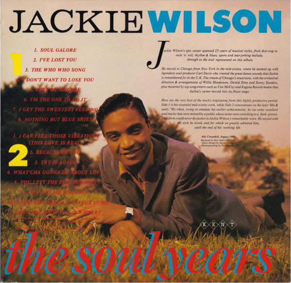 Jackie Wilson - The Soul Years - LP