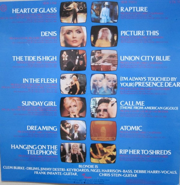 Blondie - The Best Of Blondie = Lo Mejor De Blondie - LP