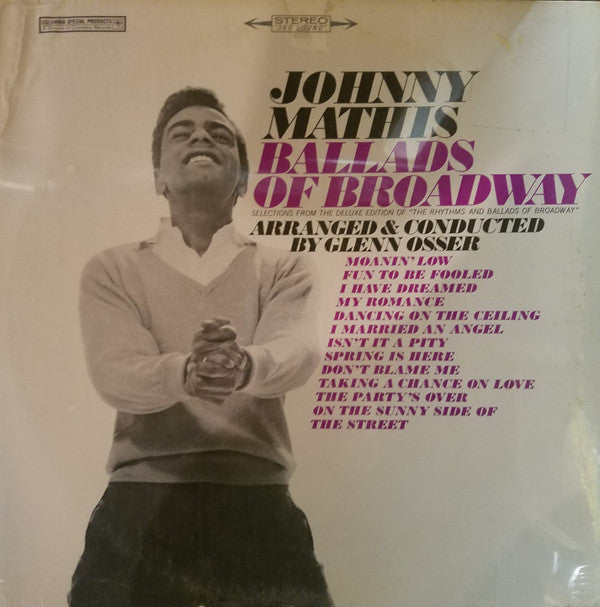Johnny Mathis - Ballads Of Broadway - LP