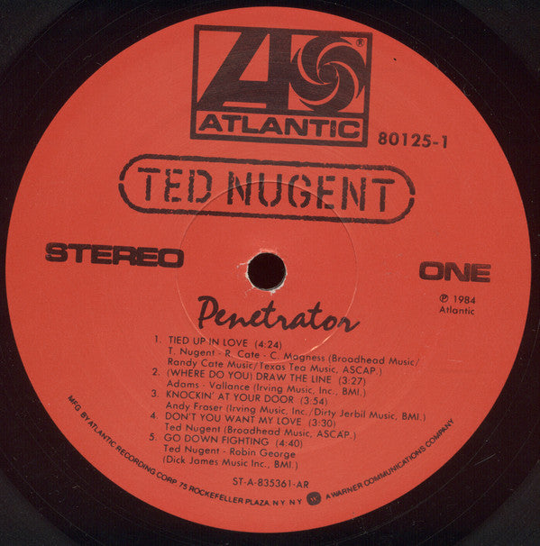 Ted Nugent - Penetrator - LP