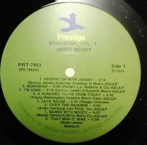 James Moody - Workshop Vol. 1 - LP