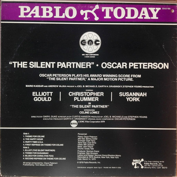 Oscar Peterson - The Silent Partner - LP