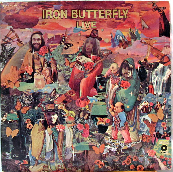 Iron Butterfly - Live - LP