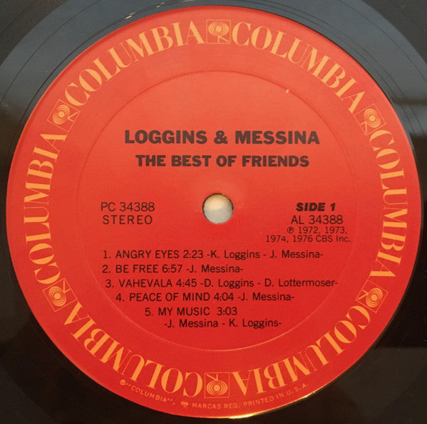 Loggins And Messina - The Best Of Friends - LP