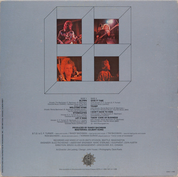 Bachman-Turner Overdrive - Bachman-Turner Overdrive II - LP
