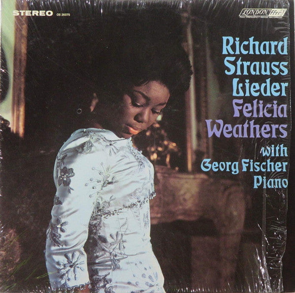Richard Strauss, Felicia Weathers With Georg Fischer - Richard Strauss Lieder - LP