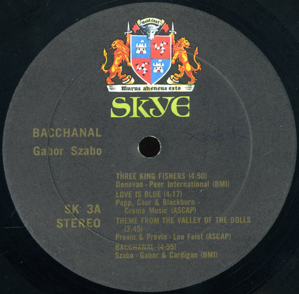 Gabor Szabo - Bacchanal - LP