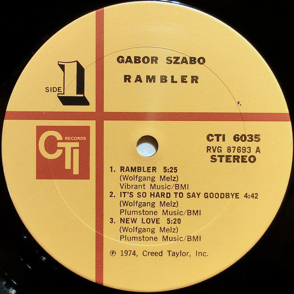 Gabor Szabo - Rambler - LP