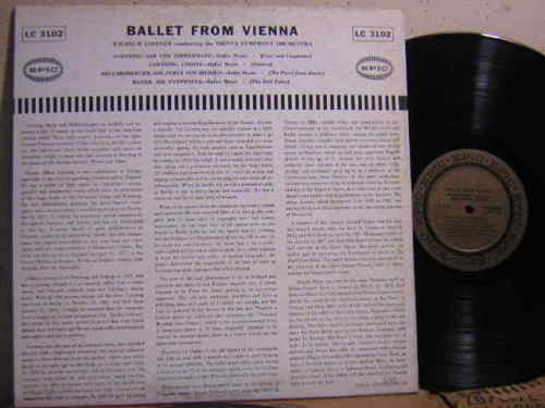 Wilhelm Loibner - Ballet From Vienna - LP