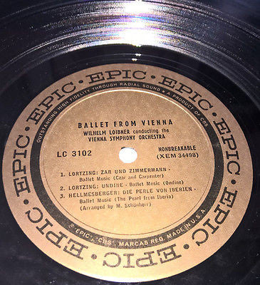 Wilhelm Loibner - Ballet From Vienna - LP