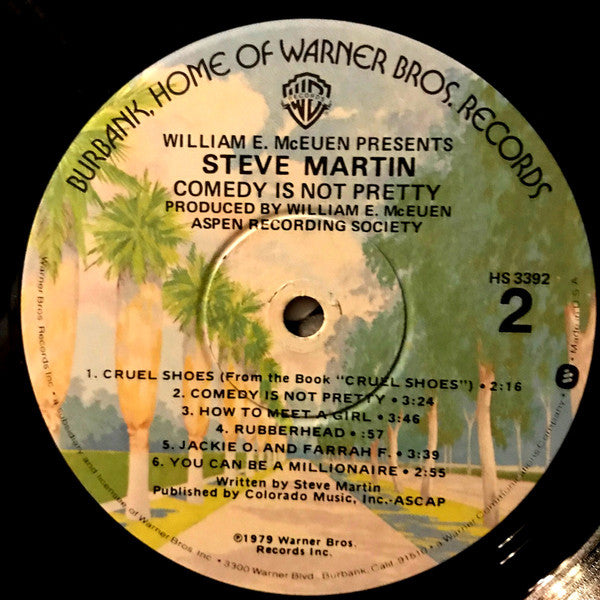 Steve Martin (2) - Comedy Is Not Pretty - LP