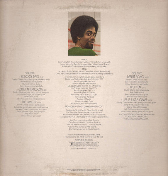 Stanley Clarke - School Days - LP