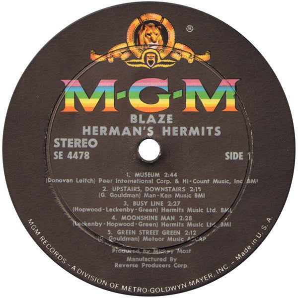 Herman's Hermits - Blaze - LP