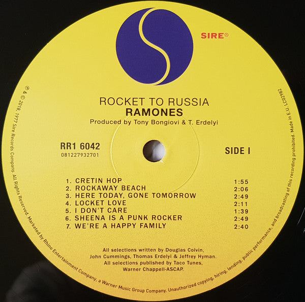 Ramones - Rocket To Russia - LP