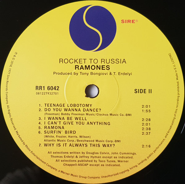 Ramones - Rocket To Russia - LP