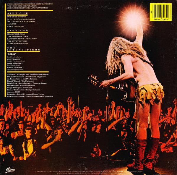Ted Nugent - Intensities In 10 Cities - LP