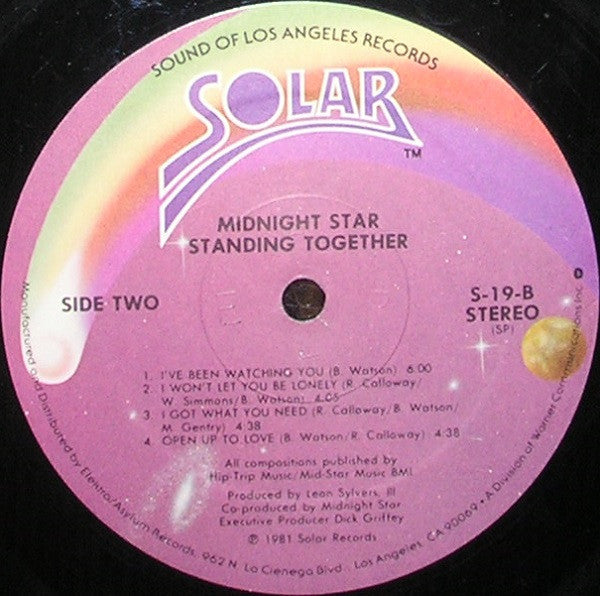 Midnight Star - Standing Together - LP