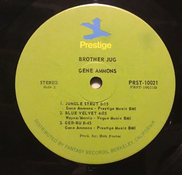 Gene Ammons - Brother Jug! - LP