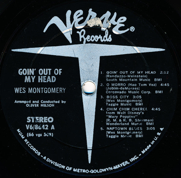 Wes Montgomery - Goin' Out Of My Head - LP