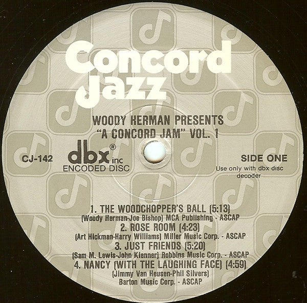 Woody Herman - Presents A Concord Jam Volume 1 - LP