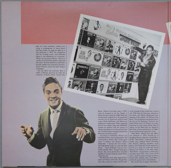 Jackie Wilson - The Jackie Wilson Story - LP