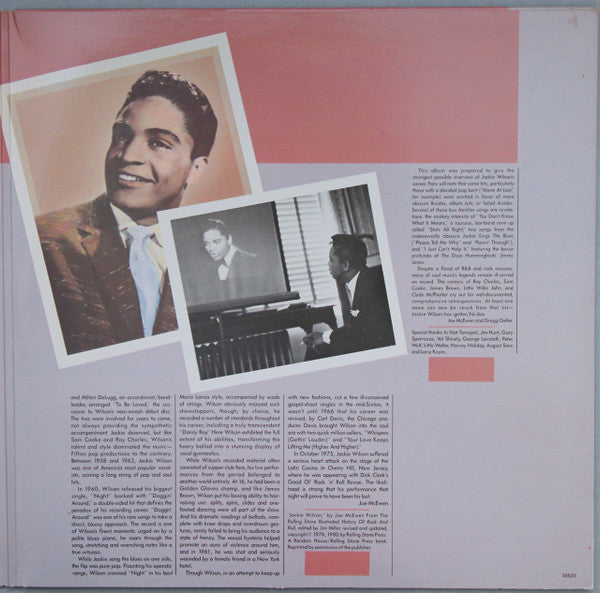 Jackie Wilson - The Jackie Wilson Story - LP