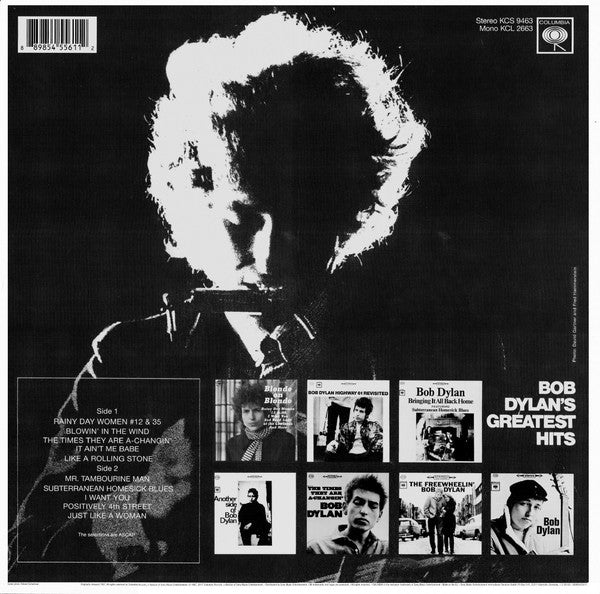 Bob Dylan - Bob Dylan's Greatest Hits - LP