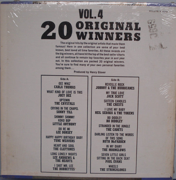 Various - 20 Original Winners - Vol. 4