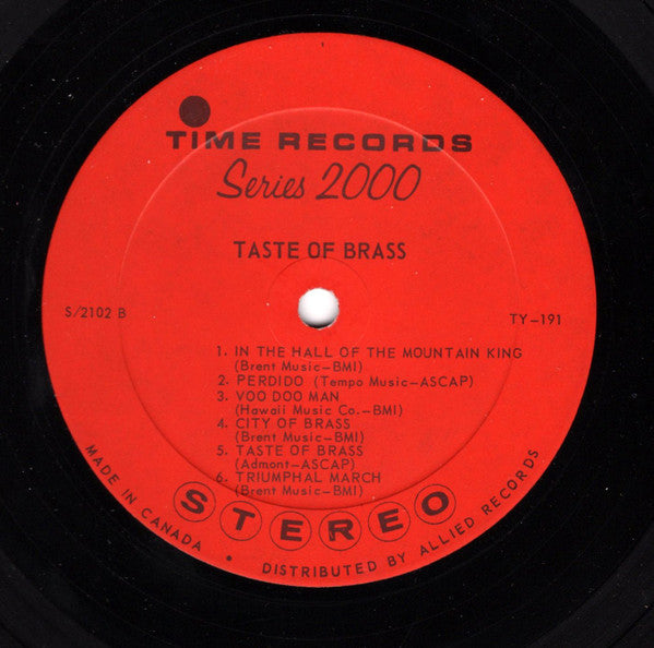 Various - Taste Of Brass - LP