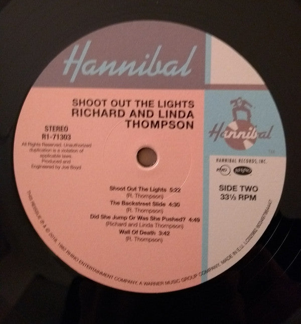 Richard & Linda Thompson - Shoot Out The Lights