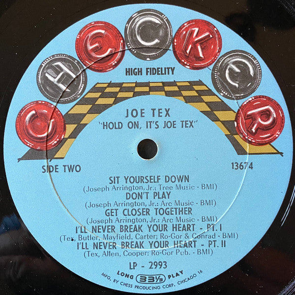 Joe Tex - Hold On! It's Joe Tex - LP