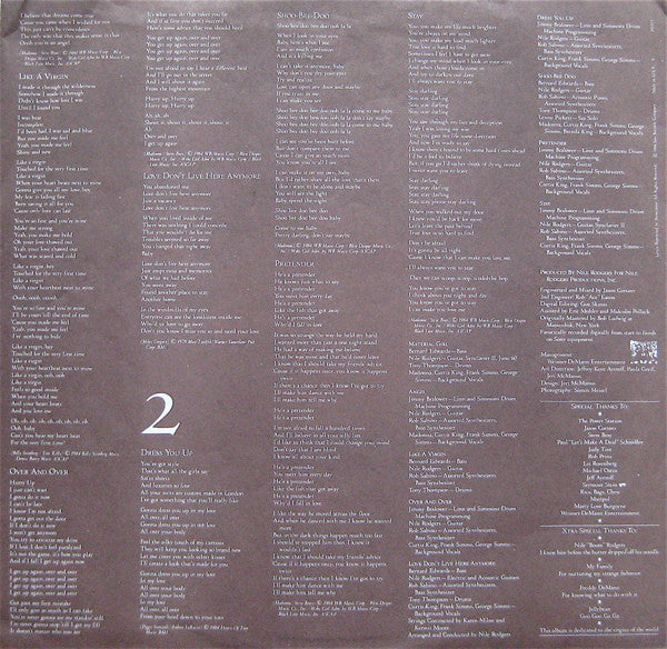 Madonna - Like A Virgin - LP