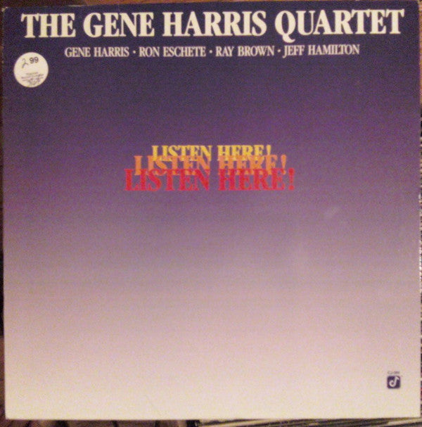 The Gene Harris Quartet - Listen Here! - LP