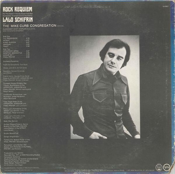 Lalo Schifrin - Rock Requiem - LP