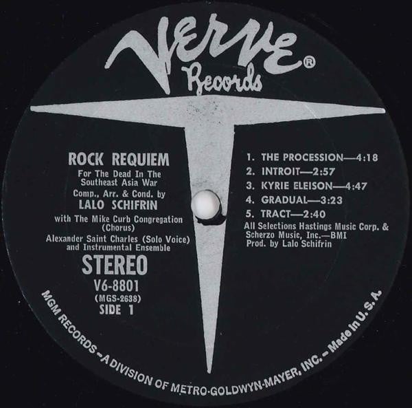 Lalo Schifrin - Rock Requiem - LP