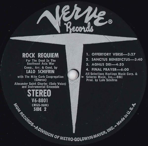 Lalo Schifrin - Rock Requiem - LP