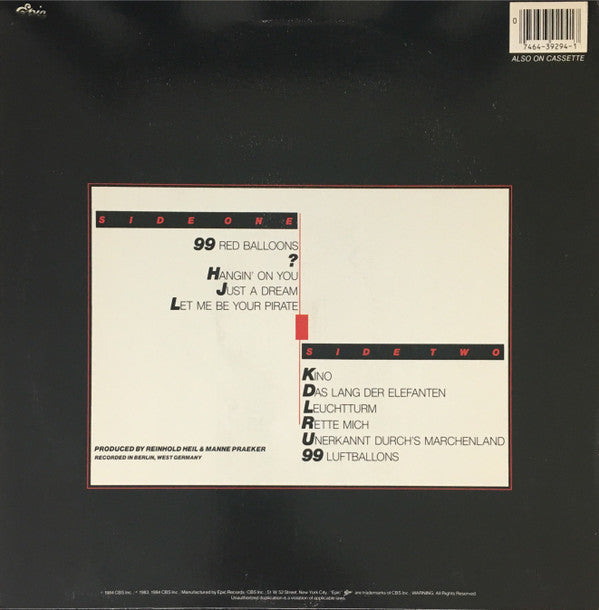 Nena - 99 Luftballons - LP