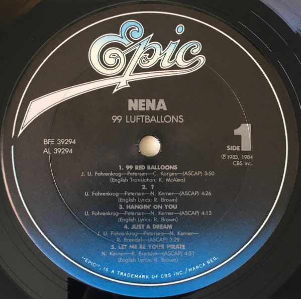 Nena - 99 Luftballons - LP