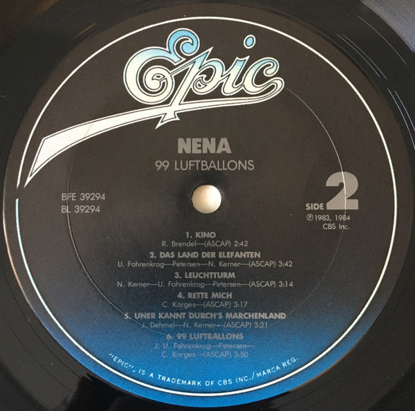 Nena - 99 Luftballons - LP