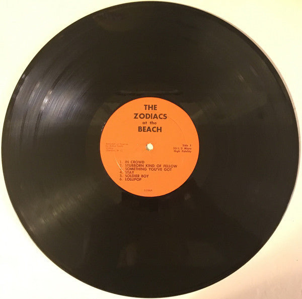 The Zodiacs* - At The Beach - LP