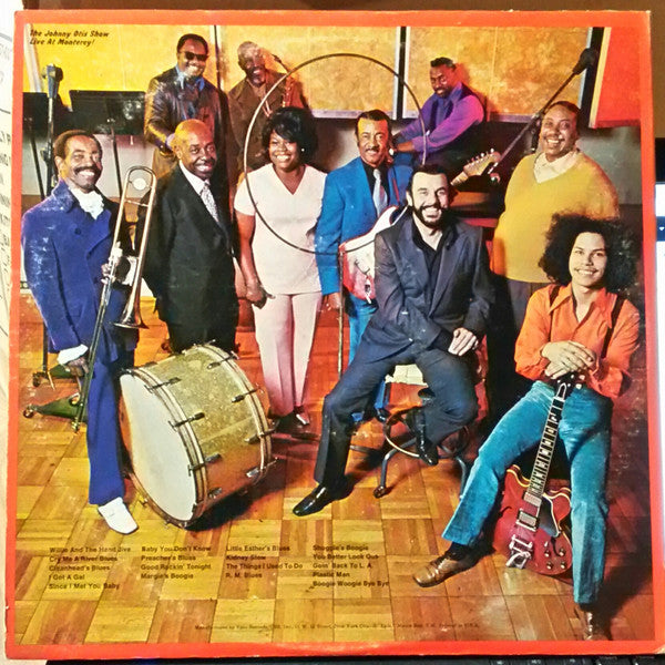 The Johnny Otis Show - The Johnny Otis Show Live At Monterey! - LP