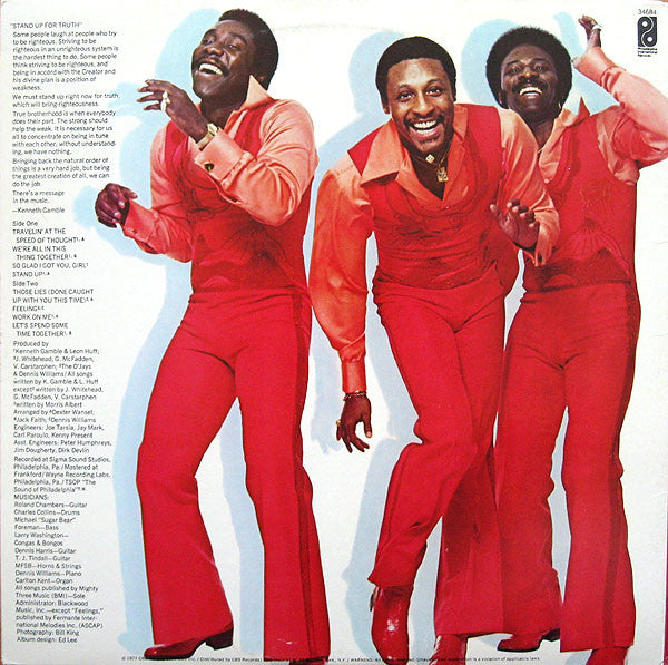 The O'Jays - Travelin' At The Speed Of Thought - LP
