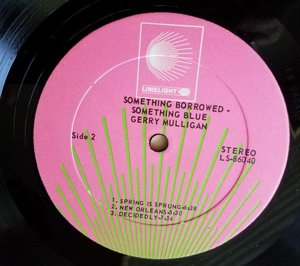 Gerry Mulligan - Something Borrowed - Something Blue - LP