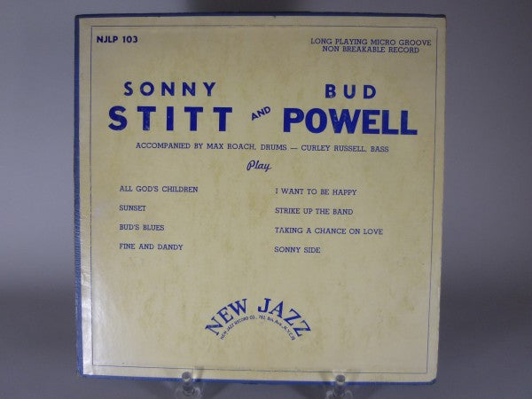 Sonny Stitt And Bud Powell - Sonny Stitt And Bud Powell Quartet - LP