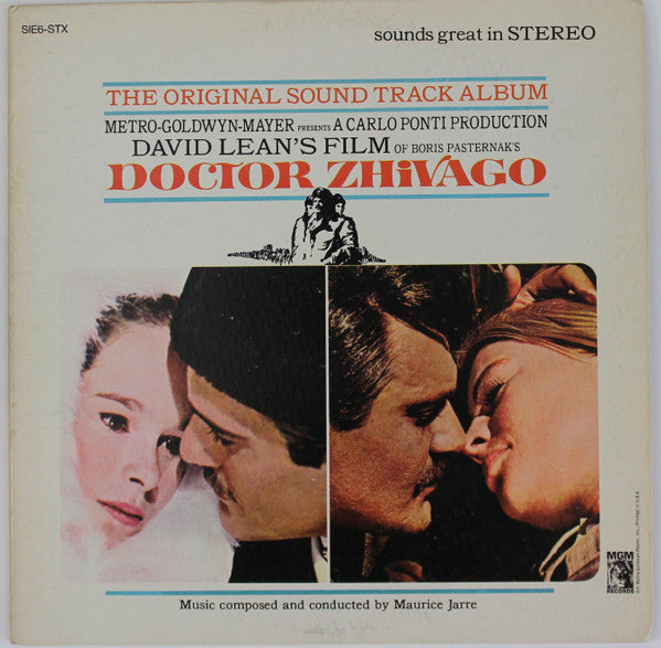Maurice Jarre - Doctor Zhivago Original Soundtrack Album - LP